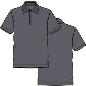 Fashion sewing patterns for MEN T-Shirts Golf polo 9700